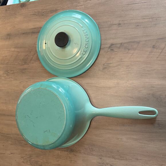 Le Creuset Pan with lid France #20 Enamel cast iron - Picture 5 of 5